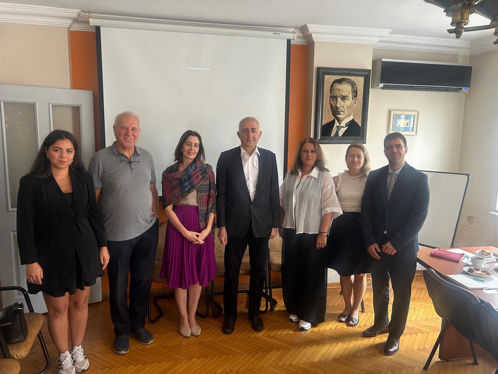 Arjantin Başkonsolosluğunun Derneğimize ziyareti.